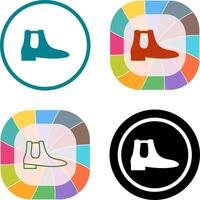 Men's Boots Icon Design vector