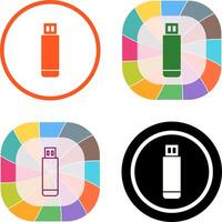 USB Drive Icon Design vector