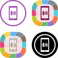 Connected Device Icon Design vector