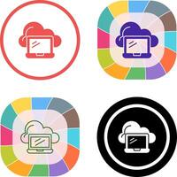 Laptop Icon Design vector