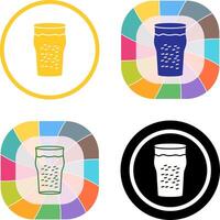 Pint of Beer Icon Design vector