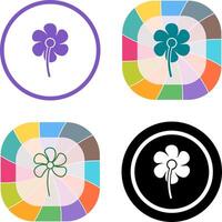 pequeño flores icono diseño vector