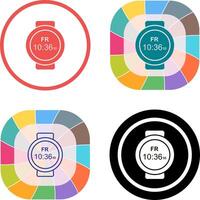 Sports Watch Icon Design vector