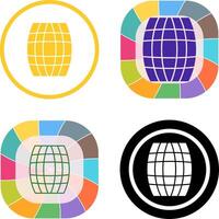 Barrel Icon Design vector