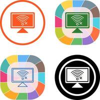 Disconnected Network Icon Design vector