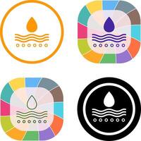 Moisture Icon Design vector