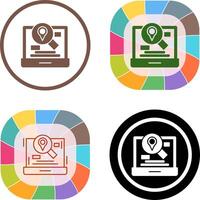 Find Location Icon Design vector