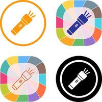 Flashlight Icon Design vector