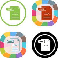 Java Icon Design vector