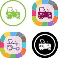 Tractor Icon Design vector