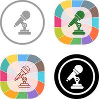 Microphone Icon Design vector