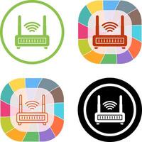 diseño de icono de enrutador wifi vector