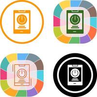 Power Icon Design vector