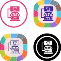 Store Icon Design vector