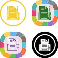 Test Icon Design vector