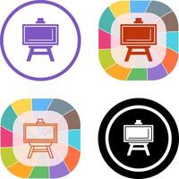 Easel Icon Design vector