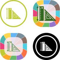 Rulers Icon Design vector