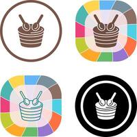 Drum Icon Design vector