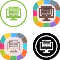 Adaptive Layout Icon Design vector