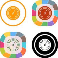 Speedometer Icon Design vector