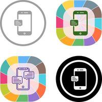 Chat Icon Design vector