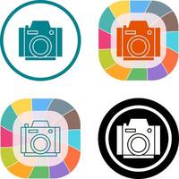 diseño de icono de cámara de fotos vector