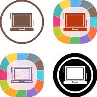 Laptop Icon Design vector