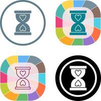 Hourglass Icon Design vector