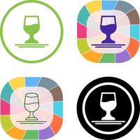 vino icono diseño vector