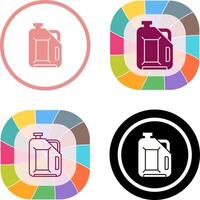 Jerrycan Icon Design vector