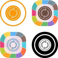 Loop Icon Design vector