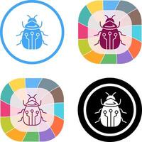 Bug Icon Design vector