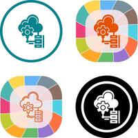 Big Data Icon Design vector
