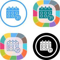 Calendar Icon Design vector