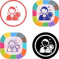 Candidate Icon Design vector