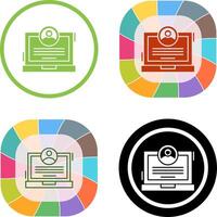 CV Icon Design vector