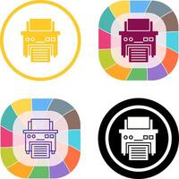 Printer Icon Design vector