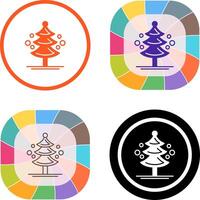 Pine Tree Icon Design vector