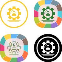 Management Icon Design vector