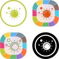 Sun Icon Design vector