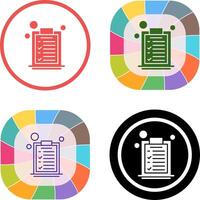 List Icon Design vector