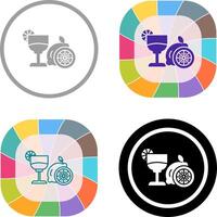 Lime Juice Icon Design vector