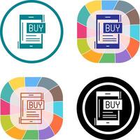 Buy Now Icon Design vector