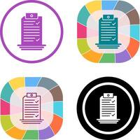 Check List Icon Design vector