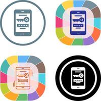 One Time Password Icon Design vector
