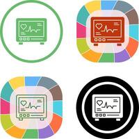 Cardiogram Icon Design vector