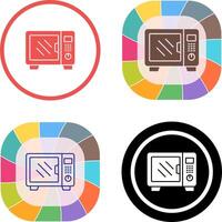 Microwave Icon Design vector
