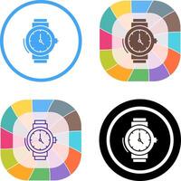 diseño de icono de reloj de pulsera vector