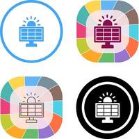 Solar System Icon Design vector
