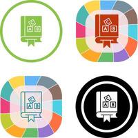 Alphabet Icon Design vector
